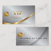 Visitekaartje VIP Gold (Voorkant / Achterkant)