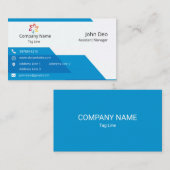 Visitekaartje "VirtualCard Shop: Verhoog uw online (Voorkant / Achterkant)