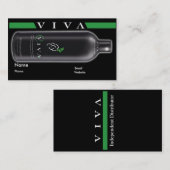 visitekaartje Viva Black (Voorkant / Achterkant)