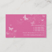 VISITEKAARTJE:: vlinders 2L Visitekaartje (Achterkant)