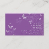 VISITEKAARTJE:: vlinders 3L Visitekaartje (Achterkant)