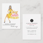 Visitekaartje Voedsel Catering Bedrijf (Voorkant / Achterkant)