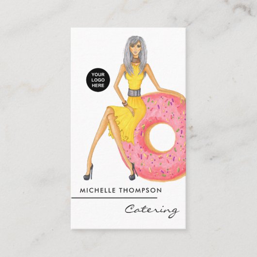 Visitekaartje Voedsel Catering Bedrijf (Voorkant)