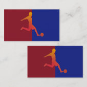 Visitekaartje Voetbal (Voorkant / Achterkant)
