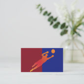 Visitekaartje Voetbal (Staand voorkant)