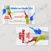 visitekaartje (volledig verzekerd) — monster (Voorkant / Achterkant)