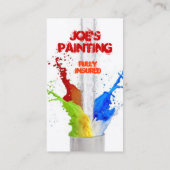 visitekaartje (volledig verzekerd) — monster (Achterkant)