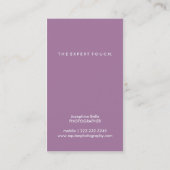 Visitekaartje voor aankomende paarden, visitekaart (Achterkant)