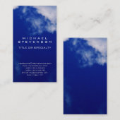 Visitekaartje voor aantrekkelijke Blue Sky White C (Voorkant / Achterkant)