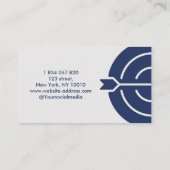 Visitekaartje voor aardewerk (Achterkant)