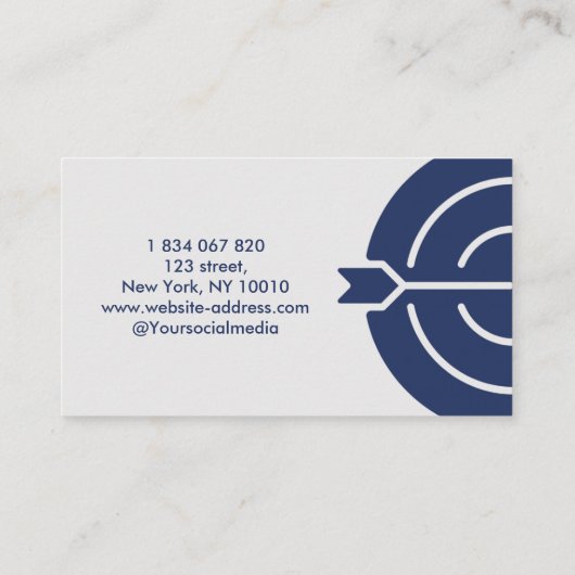 Visitekaartje voor aardewerk (Achterkant)