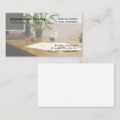 Visitekaartje voor accountbeheerservices (Voorkant / Achterkant)