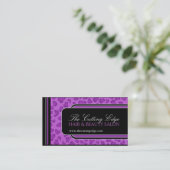 Visitekaartje voor afdrukken van luipaard (Staand voorkant)