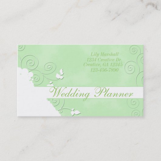 Visitekaartje voor afspeelzonden (Voorkant)