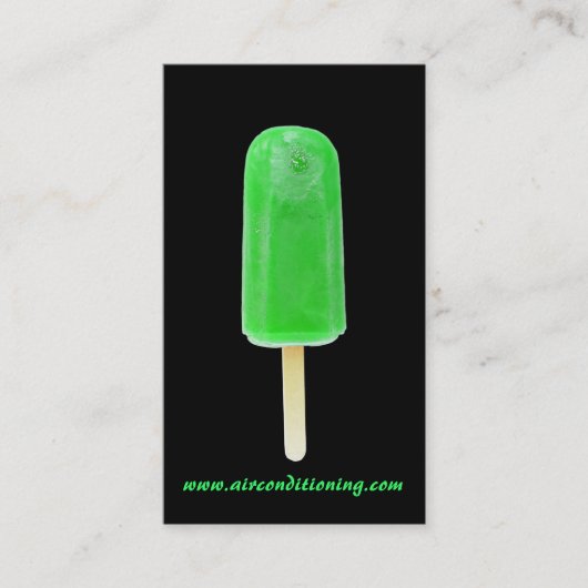 Visitekaartje voor airconditioning (Voorkant)