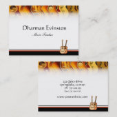 Visitekaartje voor akoestische gitaren (Voorkant / Achterkant)