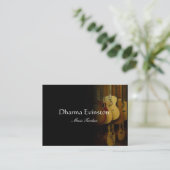 Visitekaartje voor akoestische gitaren (Staand voorkant)