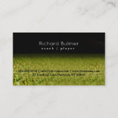 Visitekaartje voor Amerikaanse Footballs (Achterkant)