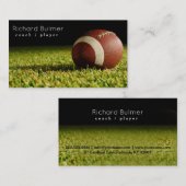 Visitekaartje voor Amerikaanse Footballs (Voorkant / Achterkant)