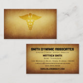 Visitekaartje voor archivering van medische dossie (Voorkant / Achterkant)