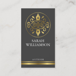 Visitekaartje voor auteur/schrijver