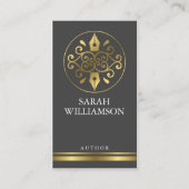 Visitekaartje voor auteur/schrijver (Voorkant)