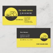 visitekaartje voor auto meistar (Voorkant / Achterkant)