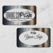 Visitekaartje voor automatisch trekken (Voorkant / Achterkant)