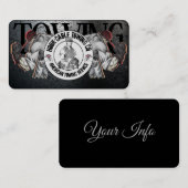 Visitekaartje voor automatisch trekken (Voorkant / Achterkant)