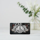 Visitekaartje voor automatisch trekken (Staand voorkant)