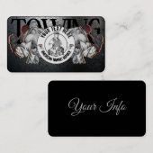 Visitekaartje voor automatisch trekken (Voorkant / Achterkant)