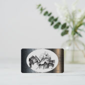 Visitekaartje voor automatisch trekken (Staand voorkant)