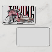 Visitekaartje voor automatisch trekken (Voorkant / Achterkant)