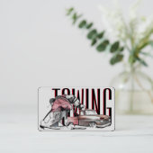 Visitekaartje voor automatisch trekken (Staand voorkant)