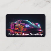 Visitekaartje voor automatische gegevens (Voorkant)