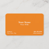 Visitekaartje voor automatische gegevens (Achterkant)