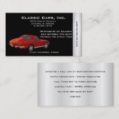 Visitekaartje voor automatische reparatie (Voorkant / Achterkant)