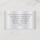 Visitekaartje voor automatische reparatie (Achterkant)