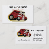 Visitekaartje voor automatische reparatie (Voorkant / Achterkant)