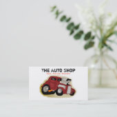 Visitekaartje voor automatische reparatie (Staand voorkant)