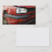 Visitekaartje voor automatische reparatie (Voorkant / Achterkant)