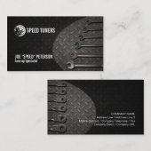 Visitekaartje voor automatische reparatie van auto (Voorkant / Achterkant)