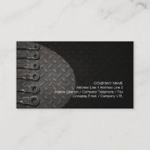 Visitekaartje voor automatische reparatie van auto (Achterkant)