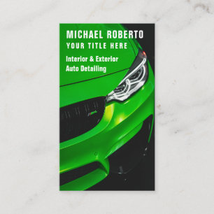 Visitekaartje voor automatische reparatie van rein