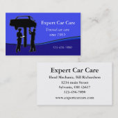 Visitekaartje voor automatische reparatie van wink (Voorkant / Achterkant)