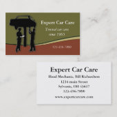 Visitekaartje voor automatische reparatie van wink (Voorkant / Achterkant)