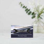 Visitekaartje voor automatische reparatie van wink (Staand voorkant)