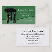 Visitekaartje voor automatische reparatie van wink (Voorkant / Achterkant)