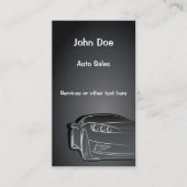 Visitekaartje voor automatische verkoop (Voorkant)