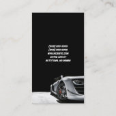 Visitekaartje voor automatische verkoop autoverkoo (Achterkant)